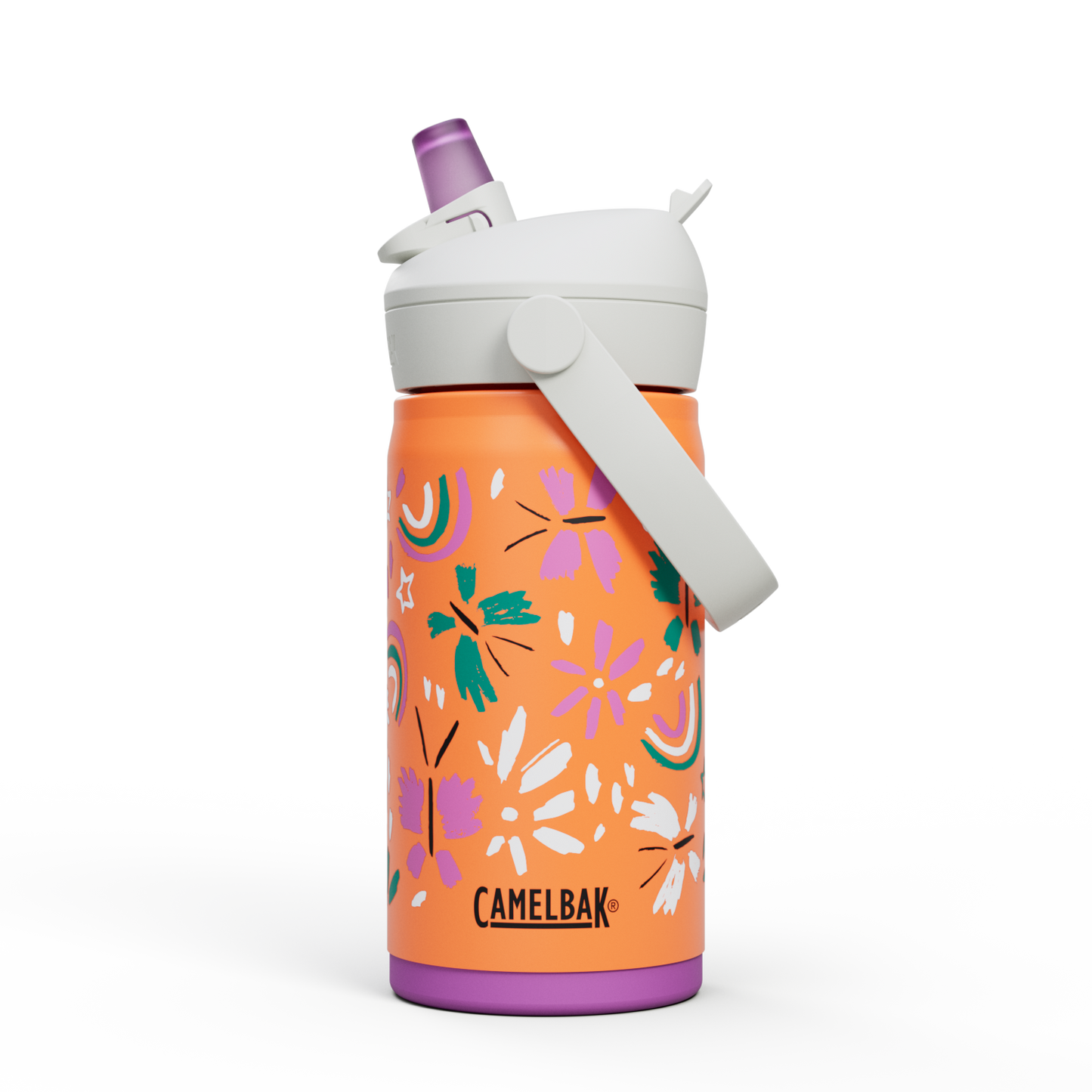 thrivetm-flip-straw-kids-12oz-bottle-insulated-stainless-steel-x3 trowl6w7o7