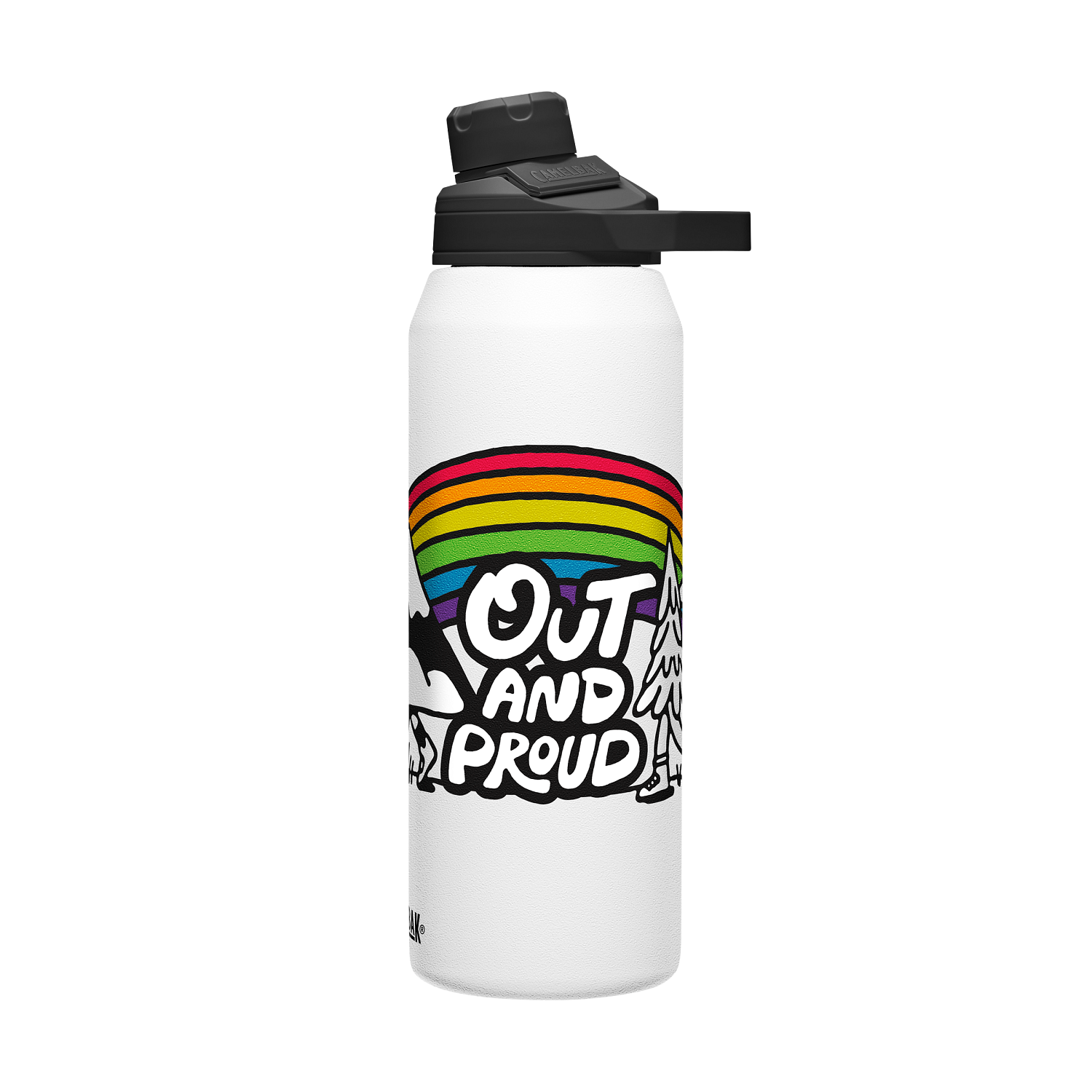 chute-mag-32-oz-water-bottle-insulated-stainless-steel-plus-cleanup-kit-pride-collection-limited-edition-m1 xhvxlhasbo